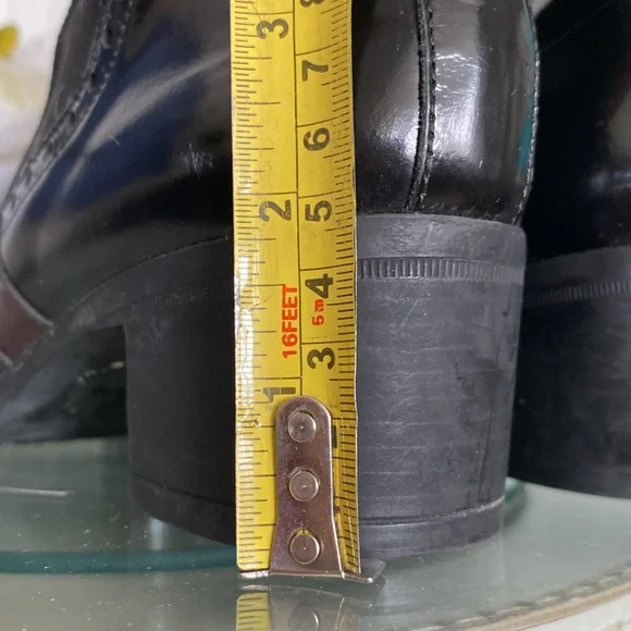 REDUCED!! Wonders black/burgundy leather ankle boots! Made in Spain 🇪🇸 6.5/7 - Picture 7 of 16